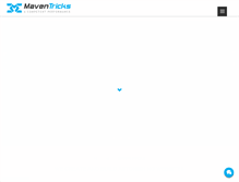 Tablet Screenshot of maventricks.com